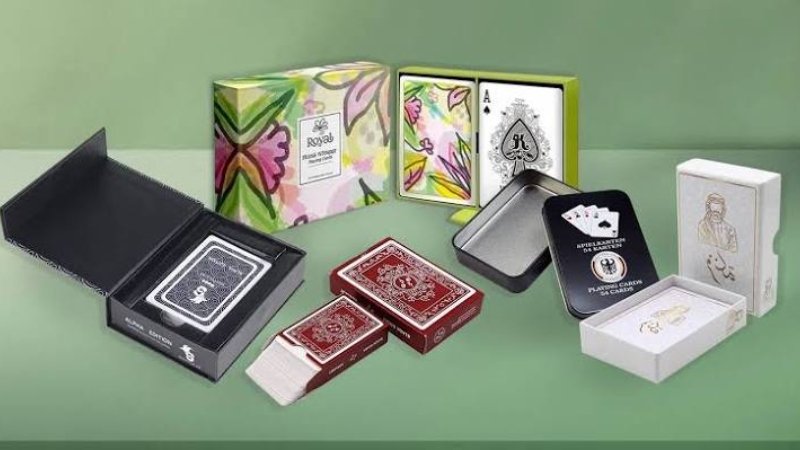 Custom Playing Card Boxes For Premium Packaging Needs